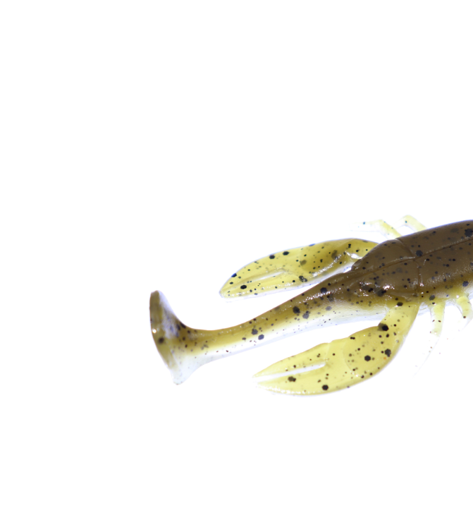 Big Joshy Paddletl Swim Craw 2.75'' Green Pumpkin Bug 5pk
