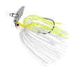 Chatterbait Jackhammer: Baby 1/4oz Chartreuse/White 1pk