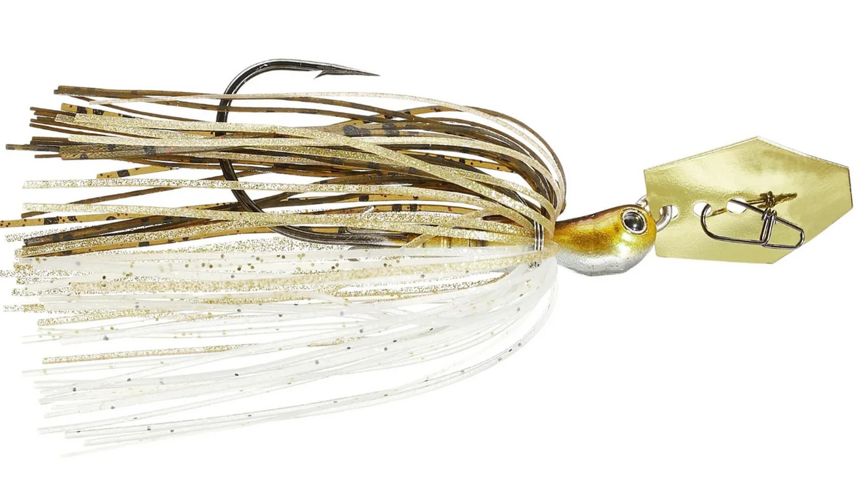 Chatterbait Jackhammer: Baby 1/4oz Golden Shiner 1pk
