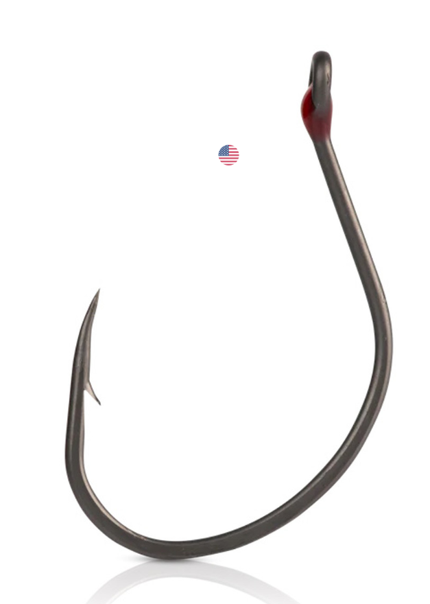 Mustad Tact BassHook:ApxWDS, #4 TX Finish 7pk