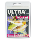 Mustad Ultra Feather Treble Size 4 White 2pk
