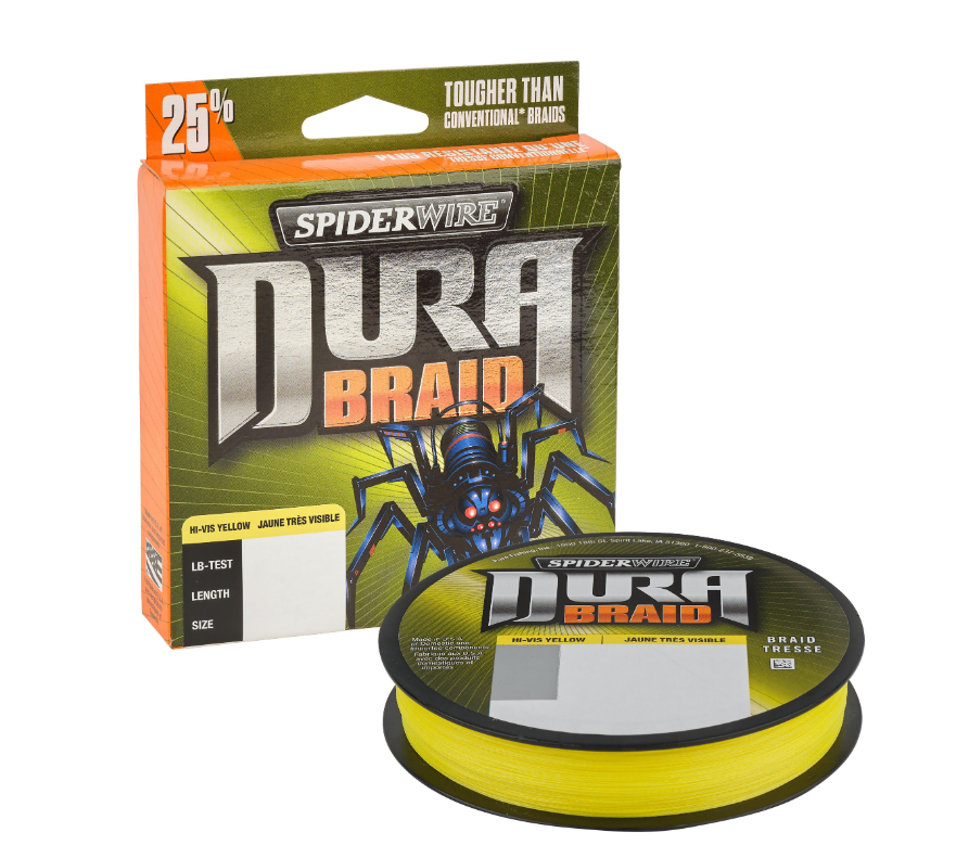 Spiderwire Durabraid 125 yd Yellow 20 lb