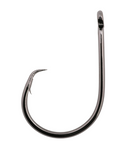 Owner SSW InLine Circle, Size 9/0 Black Chrome 4pk