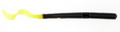 Berkley PB Power Worms 4'' Black/Chartreuse 15pk