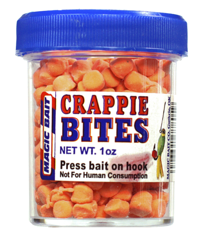 Magic Bait Crappie Bites 1oz Orange