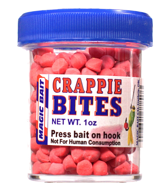 Magic Bait Crappie Bites 1oz Pink