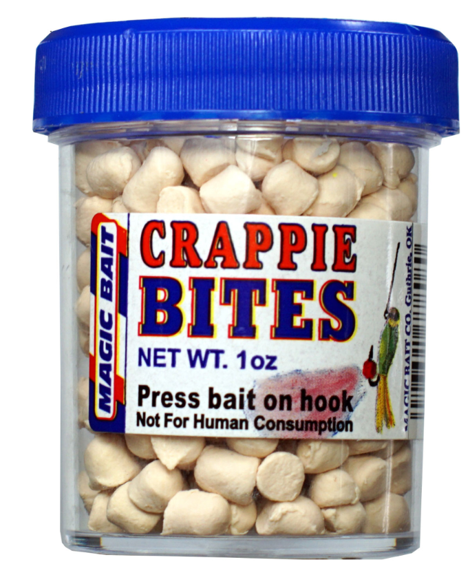 Magic Bait Crappie Bites 1oz White
