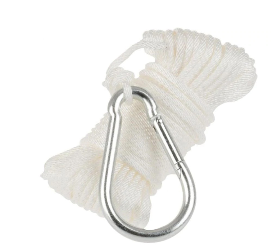 BOAT Anchor Line 3/16''x50' SolidBraidedNylon