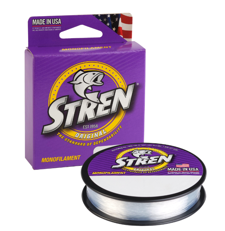 Stren Original 100 yd Clear/Blue Flu 8 lb