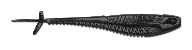 CrushCity Mooch Minnow 2.5'' Black 7pk