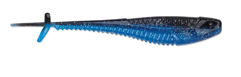 CrushCity Mooch Minnow 2.5'' Black N Blue 7pk