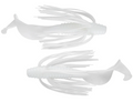 TIGHT LINES UV RATTL'N JIGBAIT TRAILER 5" BRIGHT WHITE