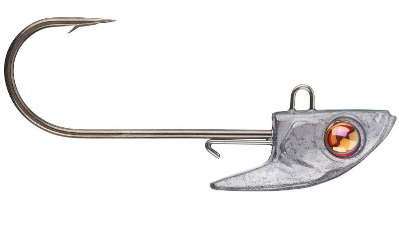 Damiki Rig Jig Head Natural 1/8 oz 3 pk